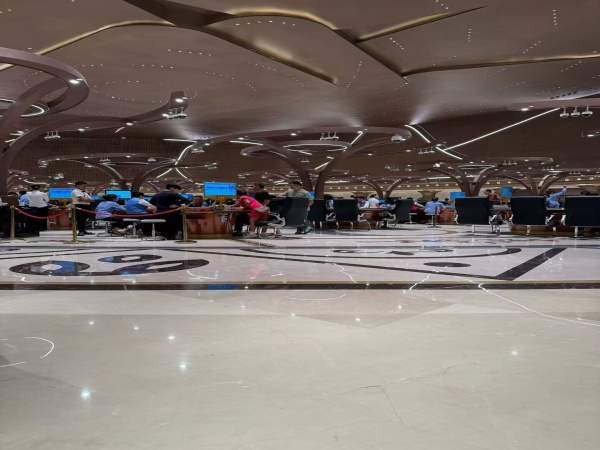 勐拉新世界公司现场大厅