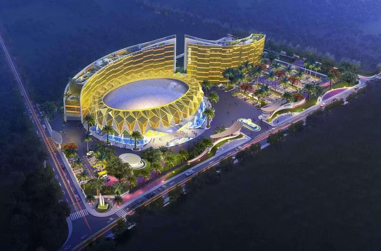 勐拉新世界公司酒店鸟瞰照片